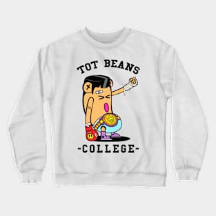 Totbeans Character College Crewneck Sweatshirt